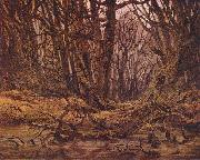 Wald im Spatherbst Caspar David Friedrich